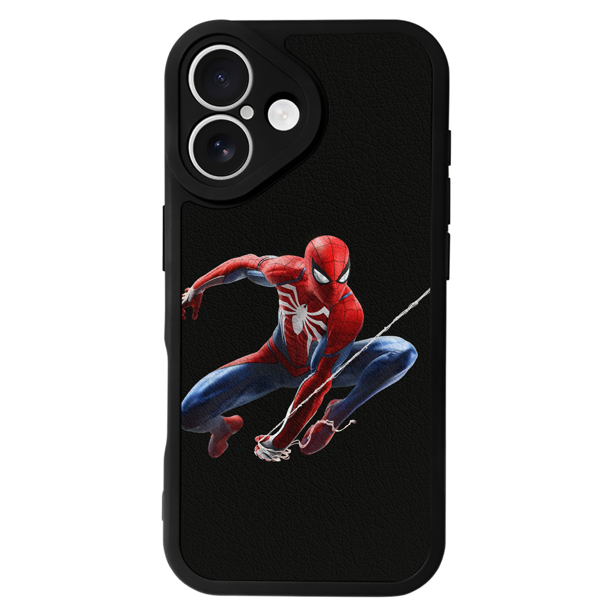 （画像用） アベンジャーズ The Avengers 【iPhone 16シリーズ対応】シリコンスマホケース（レザー調） 材質：シリコン